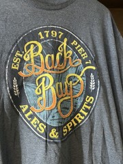 Men’s Sonoma BLUE T-Shirt Short Sleeve Crew Neck SIZE XXL BACK BAY ALES & SPIRIT