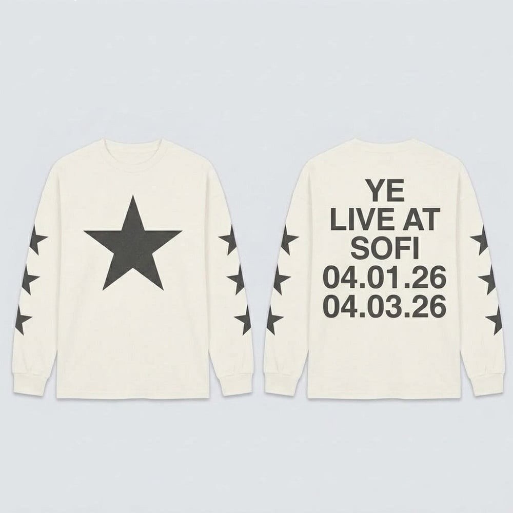 Ye Bully Live At Sofi Merch All Sizes And Colors Kanye West Merch 2026 S-5Xl