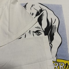 Vintage Roy Lichtenstein Guggenheim Museum Shirt XL Grrrrrrr Dog Pop Art 90s