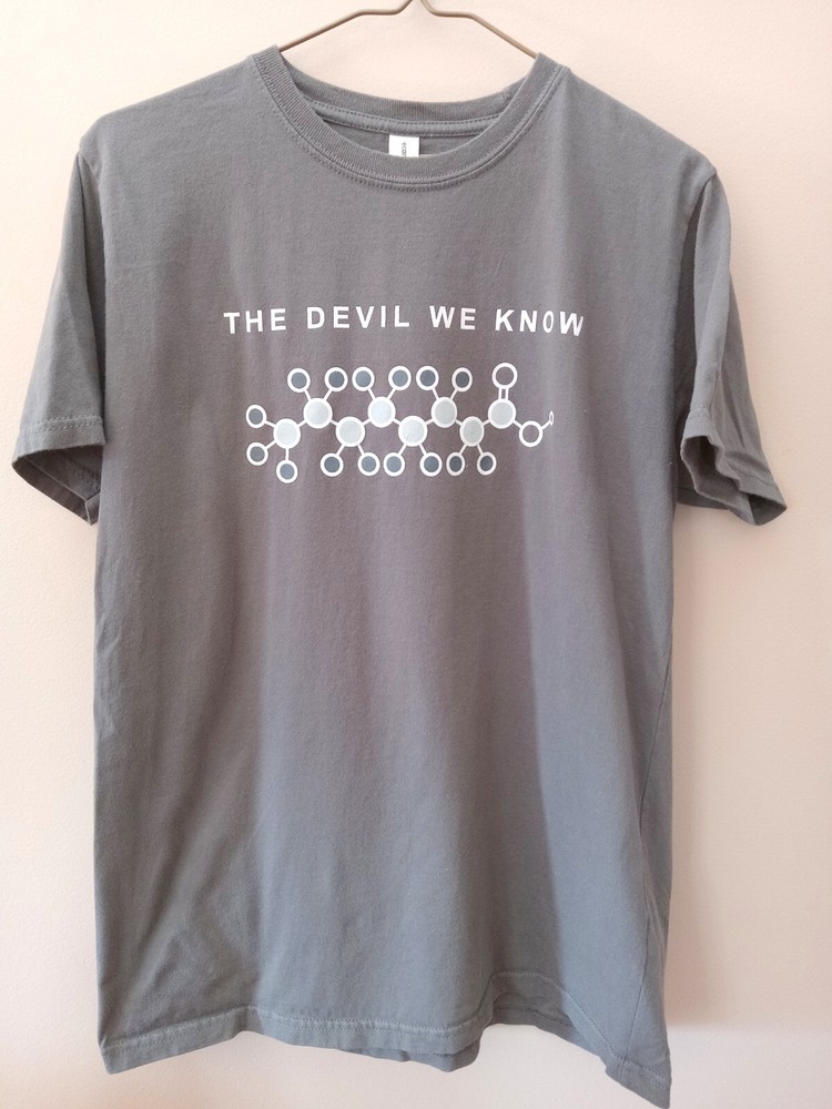 Rare The Devil We Know Shirt Dupont Documentary Morgan Spurlock Size M