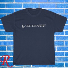 New Aston Martin Valkyrie Logo Black/Grey/Navy/White Size S-5XL Unisex T-Shirt