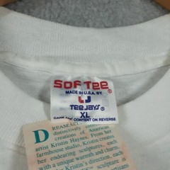 VTG 1993 Dreamsicles “Faith” Baby Cherub T-Shirt Size XL Sof Tee Made in USA NWT