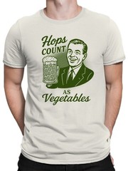 Hops Count as Vegetables Men’s T-shirt