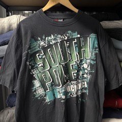 Y2K 2000s Southpole Authentic Collection graphic tee size 2XL skater streetwear