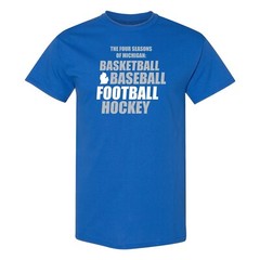Four Seasons of Michigan T-Shirt