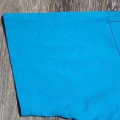 Vintage BVD Blank Selvedge Pocket Shirt Mens Size Large Blue Made In USA 90s