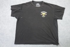 7.62 Design Shirt Mens 2XL Black Teufel Hunden USMC Always Faithful Graphic Tee