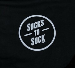 Men’s CLSC Graphic Print Logo Front ,Back Sucks To Suck T shirt Black Size XXL