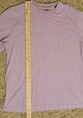LEFT COAST TEE Men’s Lavender Purple Crew Neck Short Sleeve Pima Cotton T-Shirt