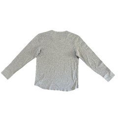 Men’s Thermal long sleeve Light gray shirt size large