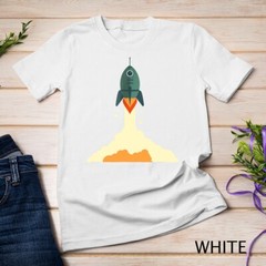 Space Rocket Astronaut T-Shirt Astronomy Exploration Unisex T-shirt
