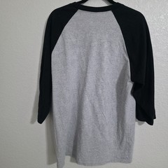 Anvil Adult Cotton Baseball Tee – Size Large – 100% Preshrunk Cotton