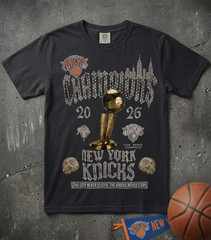 New York Basketball Champions 2026 T-Shirt Vintage Bootleg Rap Graphic Tee Stree