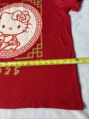 Hello Kitty Year Of The Snake Red T Shirt XL