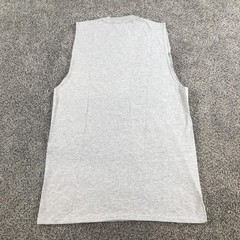 Vintage Russell Athletic Tank Top Mens Medium Heather Gray Sleeveless Muscle