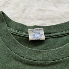 Vintage 90s Oakland Athletics Starter Tshirt Green Size XL MLB Made In USA