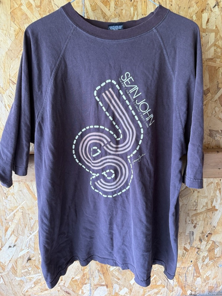 Sean John Graphic T Shirt Sz L