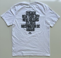 Nike Exclusive Fresh AF1 Tour Air Force 1 Tee T Shirt Men’s M Front Back Cities