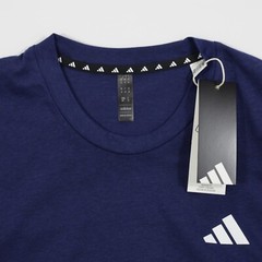 Adidas Men’s Crew Neck Short Sleeve Breathable Feel Ready Training Tee Blue M
