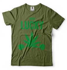 Very Lucky Irish Marijuana 420 Weed Shirt St. Patricks Day Shirt Weed lover gift