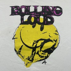 Rolling Loud 2018 Music Festival Smiley Face Graphic Shirt Size Large Hip Hop