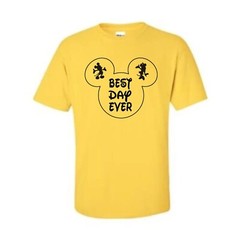 Best Day Ever Funny Disney Tee Shirt Multi Colors Avail FREE SHIPPING