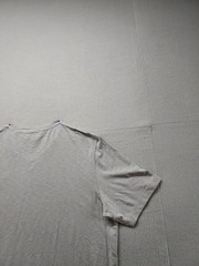 Travis Mathew Men T Shirt L Gray short Sleeve Crew Neck Pullover Stretch Casual