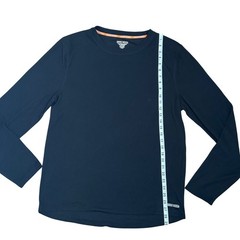 Omni-Wool Mens XXL Black Merino Wool Blend Long Sleeve Base Layer Thermal Shirt