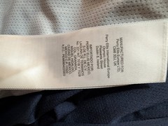 NWT ORIGINAL PENGUIN Men’s T-Shirt Blue Iris Camo Moisture Wicking Stretch Lg