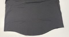 NWT Men’s Hipster T-Shirt ALSTYLE Solid BLACK Long Length Curved Hem Tee 3XL