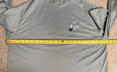 Panama Jack Mens Medium M Gray Hooded Sun Shirt Long Sleeve Graphic Surfing