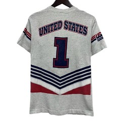 Vtg USA Basketball #1 Dream Team Men’s T-Shirt Single Stitch Salem Sportswear M