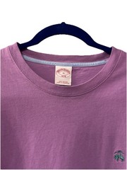 Brooks Brothers Light Purple Pocket T-Shirt Men’s XL 100% Cotton Short Sleeve