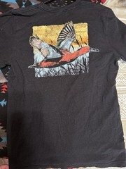 12 DUX Waterfowl Company Men’s Duck Hunting Graphic Tees M Crew Neck Cotton Knit