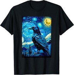 NEW LIMITED Crow Lover Raven Night Style Design Gift Idea T-Shirt