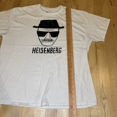 Breaking Bad T Shirt Mens Size XL Walter White Heisenberg White TV Show Promo