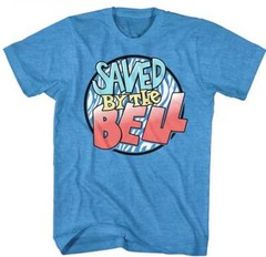 Saved By The Bell TV Show Color Logo Men’s T Shirt