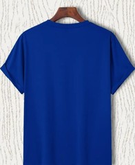 Men’s Novelty T Shirt Street Wear Urban Fashion Trend New Blue XL Short Sleeve