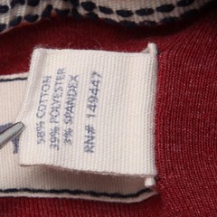 The Normal Brand Shirt Mens XL Burgundy Long Sleeve Pocket Crewneck Raglan Tee