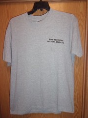 Daytona 64th Bike Week 05 gray XL t shirt