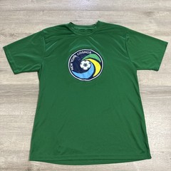 New York Cosmos Soccer Shirt Men’s Green Heroes Night 2015 Tee Large