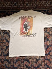 VINTAGE Def Leppard Slang Tour 1996 Graphic Print Double-sided Tultex XL