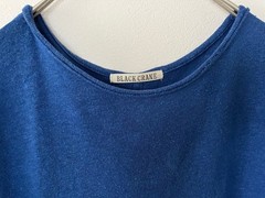 BLACK CRANE Kids T-Shirt 8Y Blue Hemp Made in USA