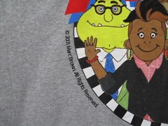 Arthur Animated Series Finale Shirt Adult Large Gray Binky Francine D.W.
