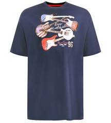 D555 Tall Mens Guitar Printed T-Shirt Longer Length LT 1XLT 2XLT 3XLT 601803