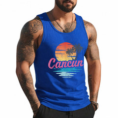 Cancun Summer Vacation Tank Top