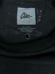Men’s CLSC Graphic Print Logo Front ,Back Sucks To Suck T shirt Black Size XXL