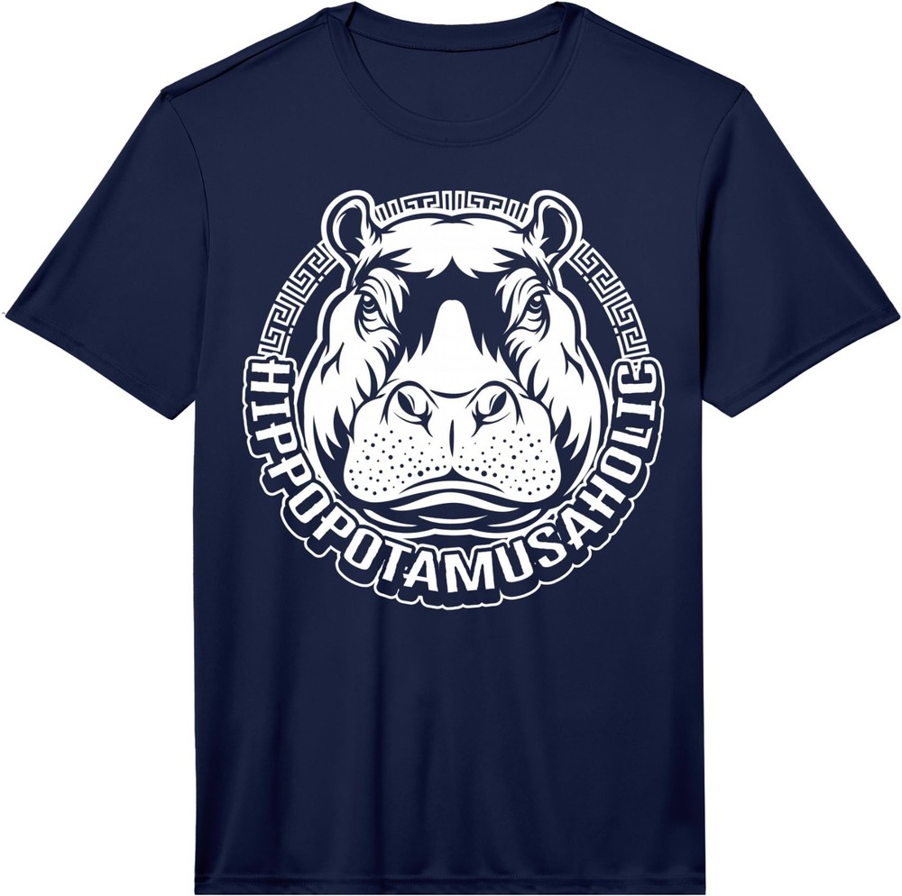 Work Animal and Party Hippo and Hippoaholic Performance T-Shirt