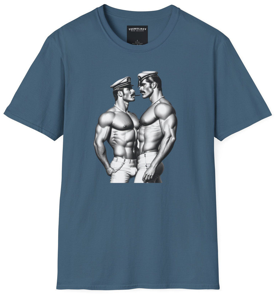 Gay Tees LGBT Pride Tom Of Finland Beefcake Hunk Southern Decadence Equality Tee