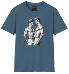 Gay Tees LGBT Pride Tom Of Finland Beefcake Hunk Southern Decadence Equality Tee